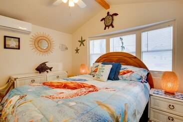Furnished Deck: Waterfront Port Isabel Cottage!