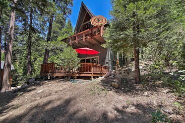 Mökkimajoitus Luxe Lake Arrowhead Home W/ Game Room+hot Tub