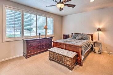 کلبه Vivid Twin Falls Retreat W/ Snake River Views