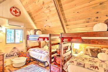 茅舍 Cozy A Frame W/ Hot Tub, Fire Pit, & Fireplace!