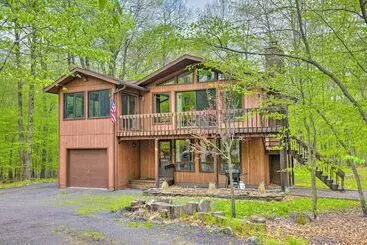 Mökkimajoitus Big Bass Lake Home W/ Deck, Furnished Sunroom