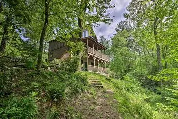 Mökkimajoitus Cabin On 22 Acres W/ Patio   3 Mi To Blowing Rock!
