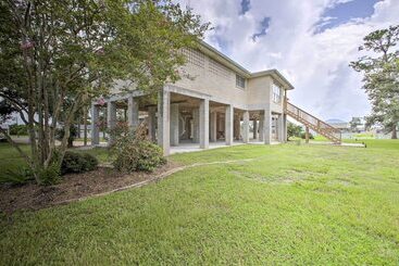 Hus på landet Theriot Camp Outdoor Dreaming Retreat W/ Dock!