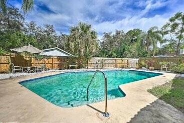 بيت ريفى Tampa Home W/ Pool < 4 Mi To Busch Gardens!