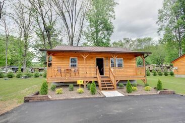 بيت ريفى Bears Den  Cabin W/ Porch ~ 5 Mi To Bryson City!