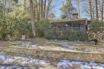 Mökkimajoitus Mirror Lake Cabin ~ 1 Mi To Dtwn Highlands!