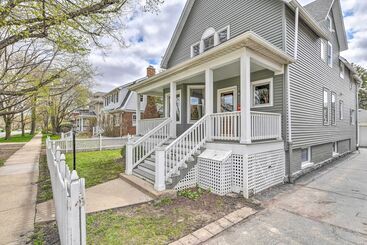 コテージ Oak Park Home W/ Fire Pit   5 Mi To Garfield Park!