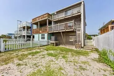 Mökkimajoitus Fernandina Beach Vacation Rental: Steps To Beach!