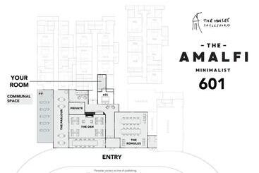 汽车旅馆  The Amalfi Minimalist Room G