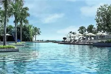 هتل آپارتمان 2br Beachfront Luxury Condo Block C