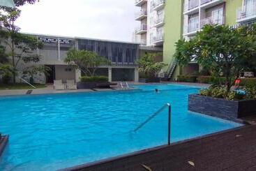 מלון דירות Cozy Studio Condo At Mesatierra Garden Residences