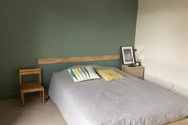 ペンション Chambre à La Campagne Proche Des Grands Axes   Espace Travail Et Détente