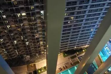 هتل آپارتمان 1br Condotel With Balcony At Edsa