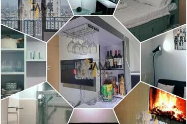 Apartmanszálloda Luxury Condo With Minibar Ig Worthy At Sm North Edsa