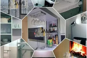هتل آپارتمان Luxury Condo With Minibar Ig Worthy At Sm North Edsa