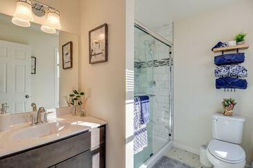 Сельский дом 5 Mi To Lake: Modern Tobyhanna Retreat!