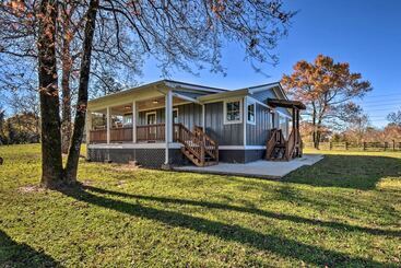 Modern Clarkesville Cottage W/ Decks & Patio!
