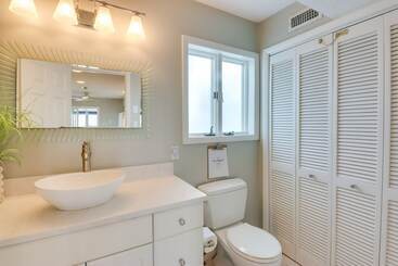 茅舍 Beachy Maryland A Frame: Steps To Chesapeake Bay!