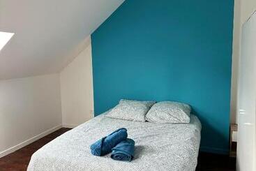مبيت وإفطار La Chambre Bleue