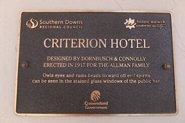 Criterion Hotel Warwick