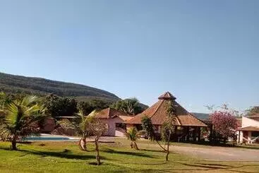Hotelli Pousada E Restaurante Jardim Do Cerrado Mt