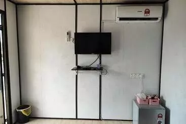 ユースホステル Padang Besar Rainbow Cabin Homestay