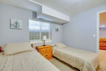 별장 Lakefront Utah Home W/ Private Beach, Dock & Canoe