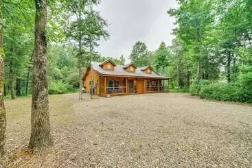 Vakantiehuisje Broken Bow Cabin W/ Private Hot Tub: 14 Mi To Lake