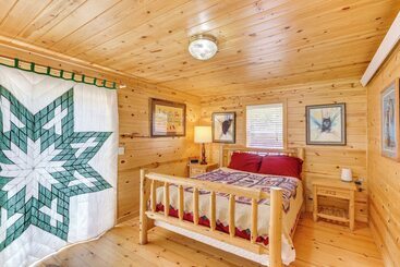 Dom wiejski Pets Welcome: Cozy Cabin W/ Deck In Deadwood!