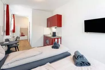 アパートホテル Anstatthotel Cham   Self Check In