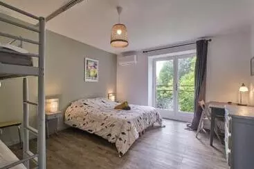 Bed and Breakfast Gîte Laportella Chambre