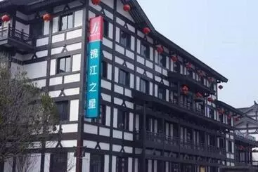 Hotelli Jinjiang Inn Suqian Xiangwang Hometown Xingfu South Road