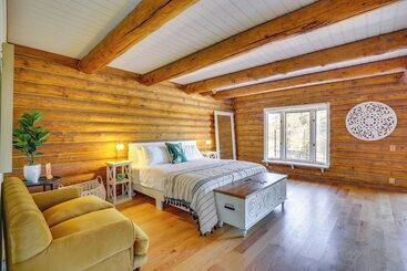 茅舍 Alpine Cabin W/ Pool & Hot Tub Access On 27 Acres!