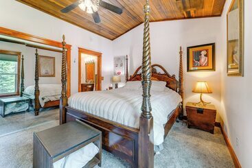 קוטג'' Riverfront Truckee Home < 7 Mi To Lake & Skiing!