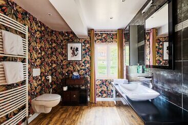 مبيت وإفطار Manoir Des Lions De Tourgeville