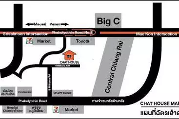 ペンション Chat House Soi 18 Mithuna Chiangrai