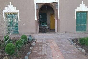 Hostel Jnane Dar Diafa Is In The Center Of Tamegrouteface Of The Bibiotheque