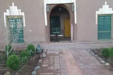 Hostel Jnane Dar Diafa Is In The Center Of Tamegrouteface Of The Bibiotheque