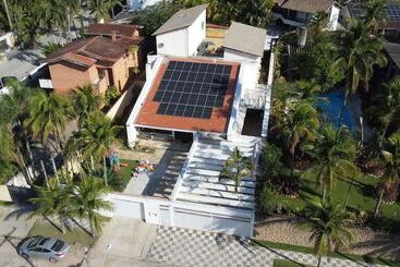 پانسیون Pousada Pé Na Areia Guarujá