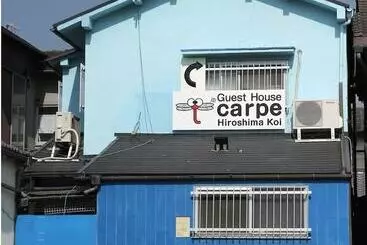 پانسیون Guest House Carpe Hiroshima Koi   Hostel
