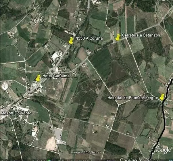 Отель Canaima Bruma 1,5 K Camino