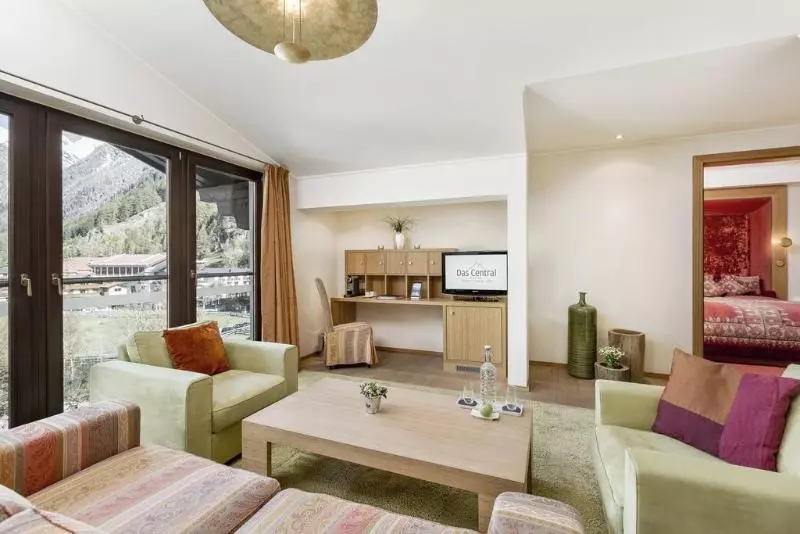 호텔 Das Central – Alpine . Luxury . Life