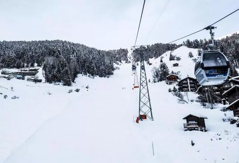 ホテル Hôtel Alpina   Swiss Ski & Bike Lodge Grimentz