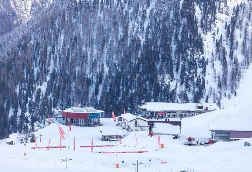 ホテル Hôtel Alpina   Swiss Ski & Bike Lodge Grimentz