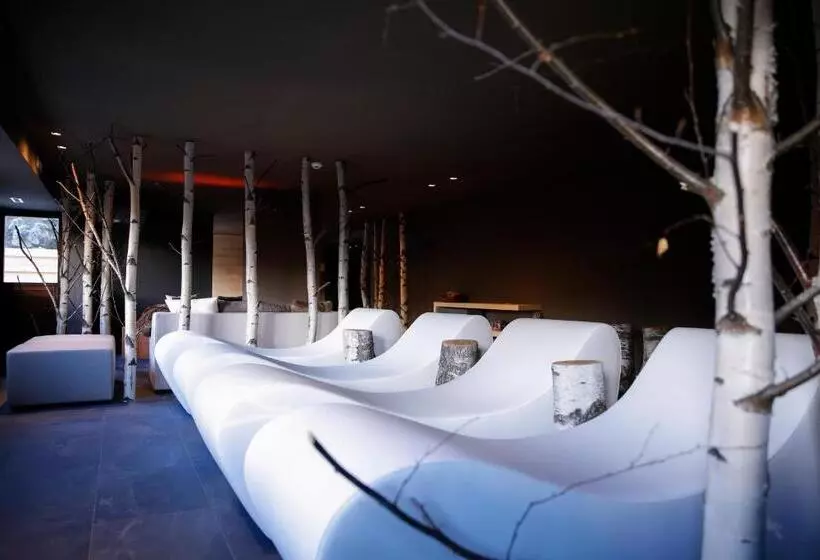 ホテル Hôtel Alpina   Swiss Ski & Bike Lodge Grimentz