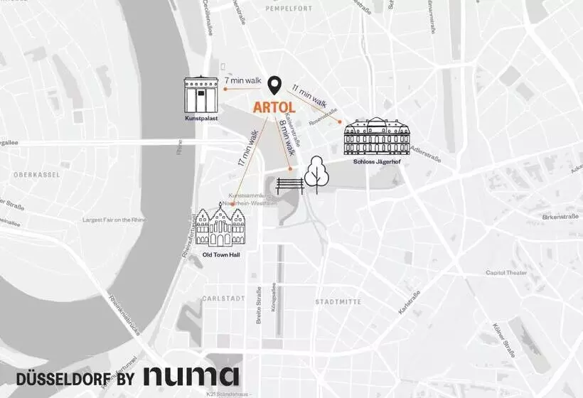 هتل Numa I Artol Rooms & Apartments