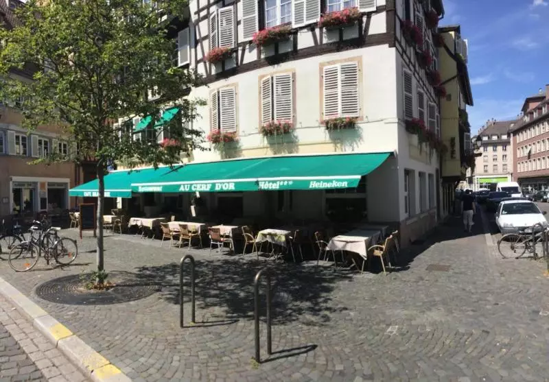 酒店 Logis Hôtel Au Cerf d'Or