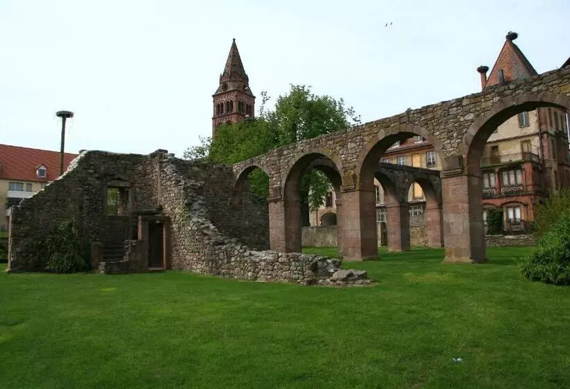 בית מלון כפרי Hôtel Restaurant La Cigogne