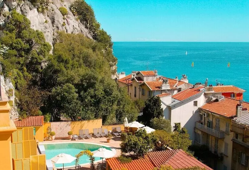 Hotel Hôtel La Pérouse Nice Baie Des Anges Recently Fully Renovated