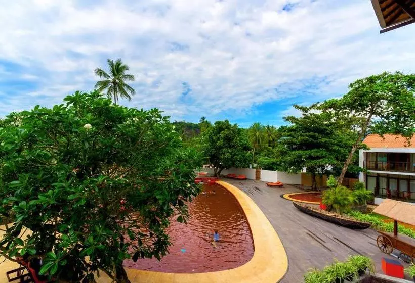 리조트 Calamander Unawatuna Beach